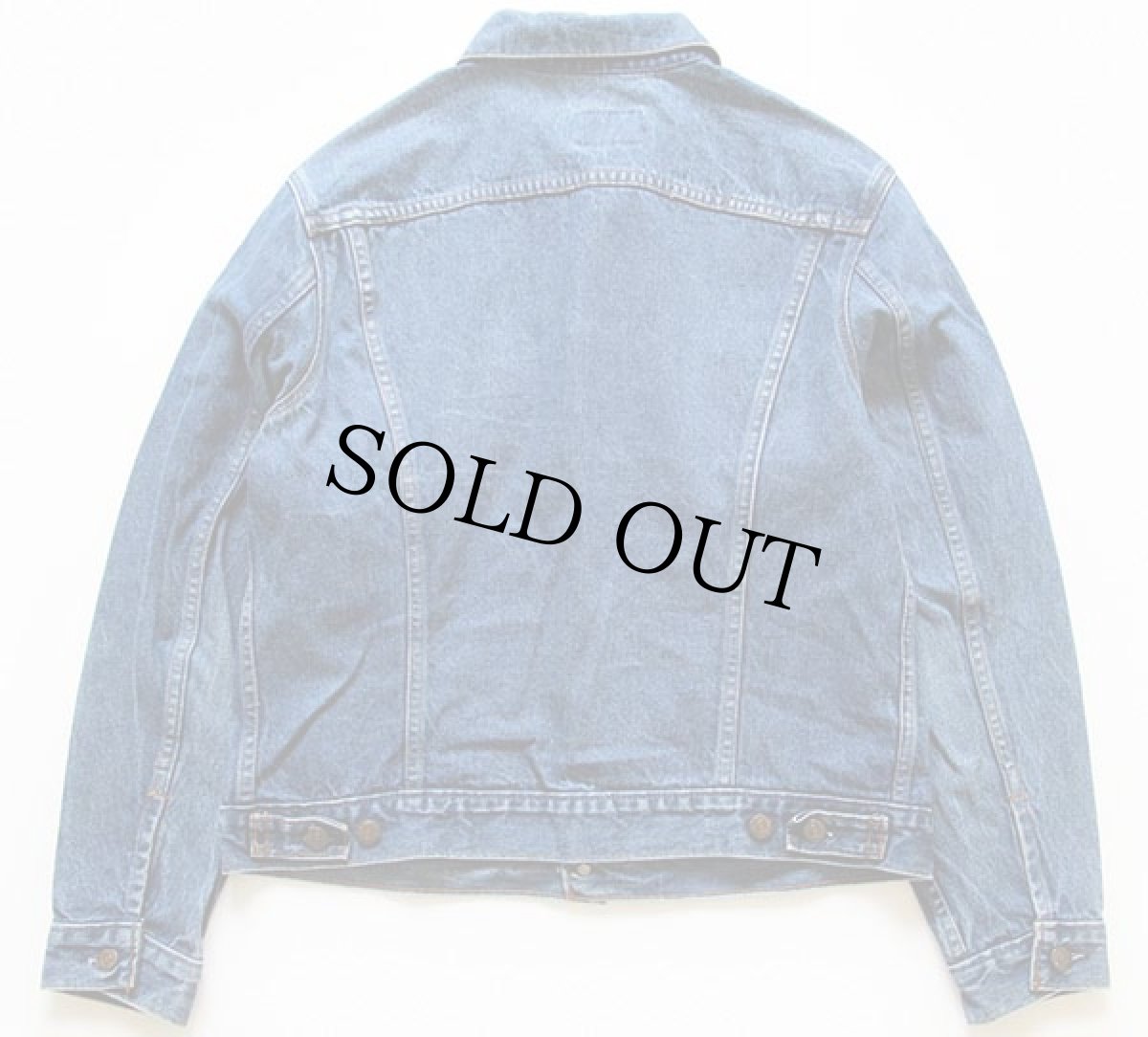 画像2: 80s USA製 Levi'sリーバイス 70506 デニムジャケット 4ポケット 42R (2)