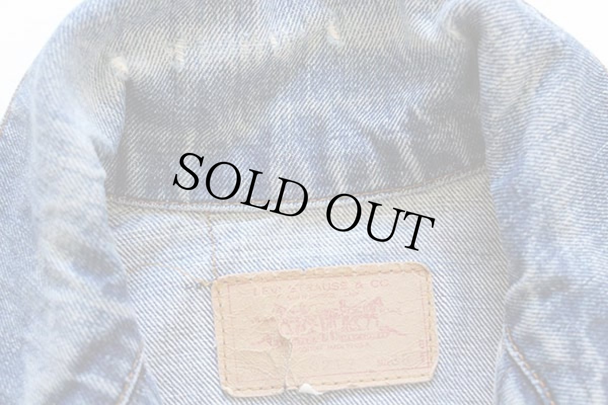 画像4: 70s USA製 Levi'sリーバイス 70505 デニムジャケット 38 (4)