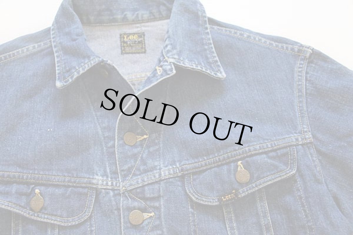 画像3: 70s USA製 Leeリー 101-J デニムジャケット 44R (3)