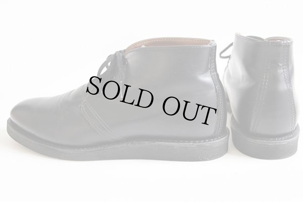 画像2: USA製 REDWINGレッドウイング 9196 ポストマン チャッカブーツ 黒 7.5D★レザーシューズ (2)