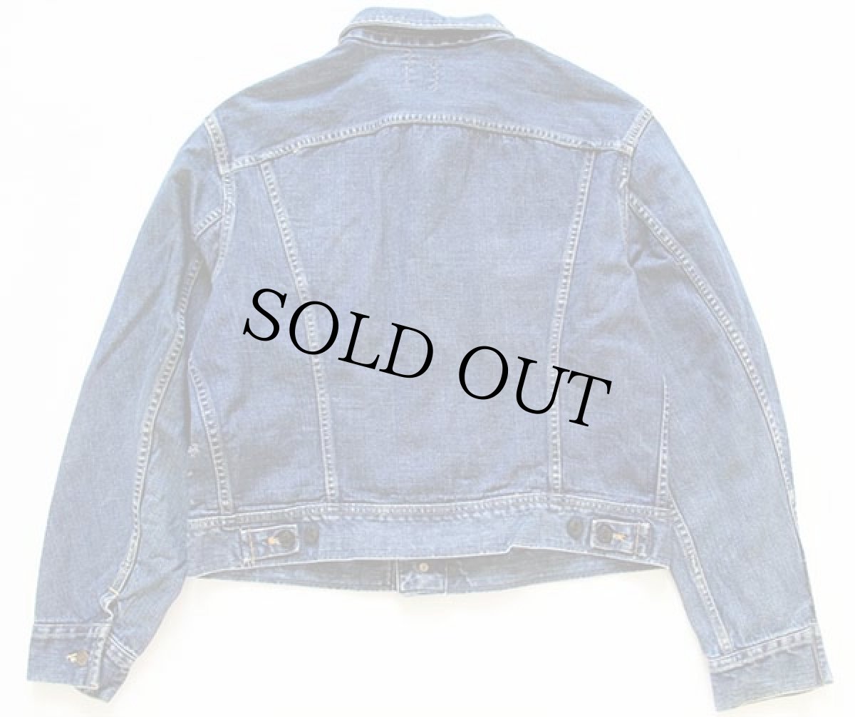 画像2: 70s USA製 Leeリー 101-J デニムジャケット 44R (2)