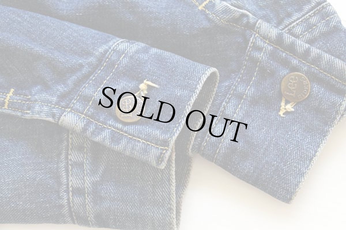 画像5: 70s USA製 Leeリー 101-J デニムジャケット 44R (5)