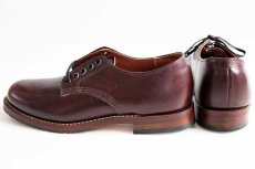 画像2: デッドストック★USA製 REDWINGレッドウイング 9042 BECKMANベックマン オックスフォード 茶 8D (2)