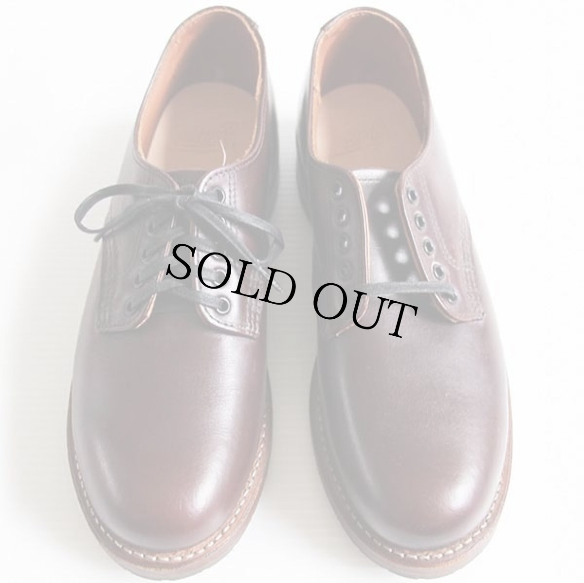 画像3: デッドストック★USA製 REDWINGレッドウイング 9042 BECKMANベックマン オックスフォード 茶 8D (3)