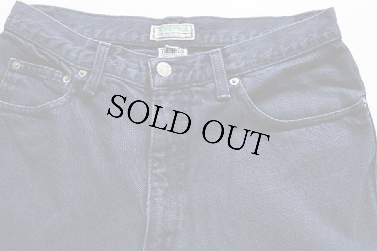 画像2: 90s USA製 GUESS JEANS ゲス カラーデニムパンツ 紺 w32 L30 (2)