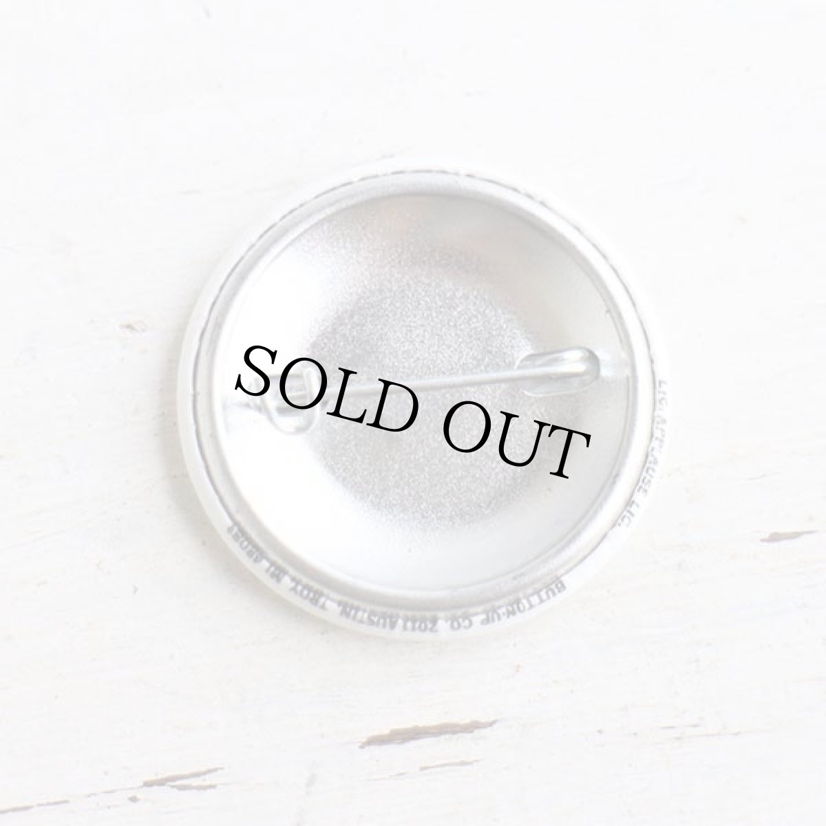 画像2: 80s California Raisinsカリフォルニアレーズン アメフト 缶バッジ (2)