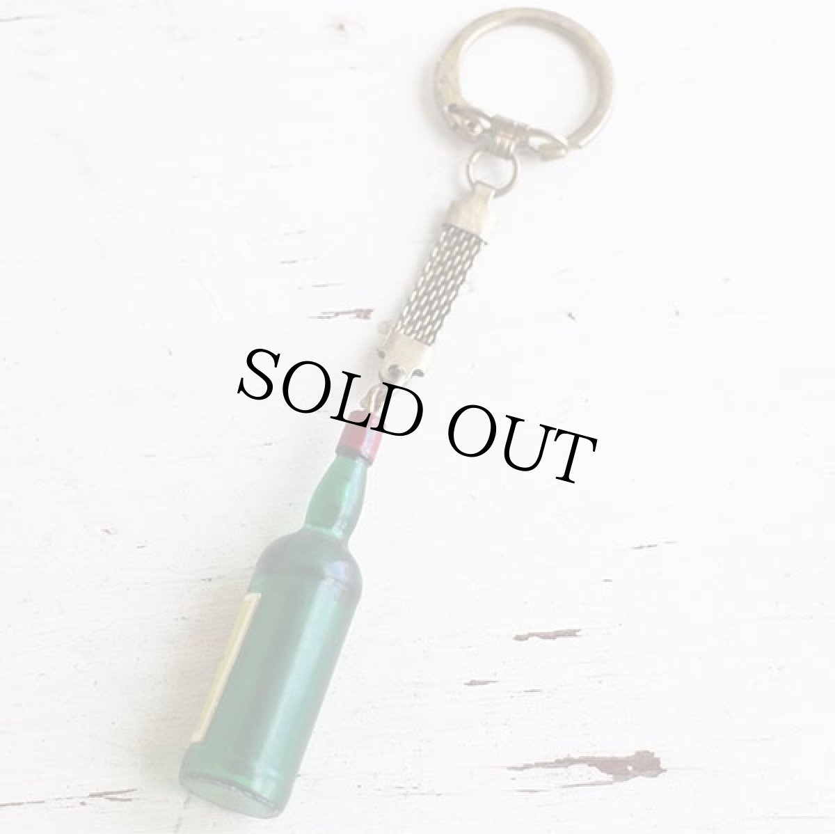 画像2: ビンテージ オランダ製 J&B RARE ボトル型 キーホルダー (2)