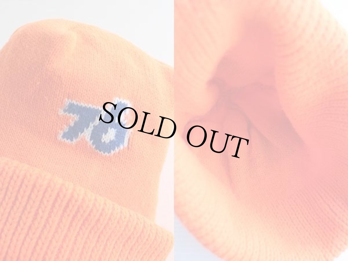 画像3: UNOCAL 76 ニットキャップ オレンジ (3)