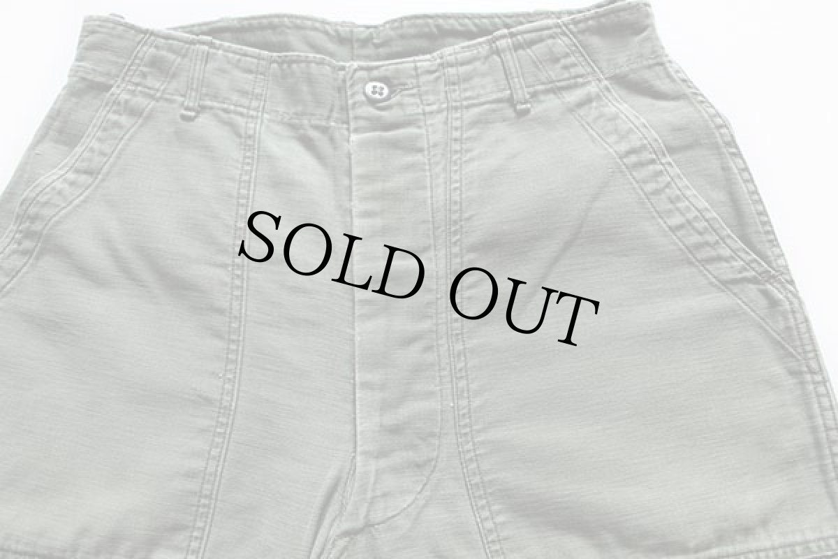 画像2: 60s 米軍 U.S.ARMY ユーティリティ ベイカーパンツ M (2)