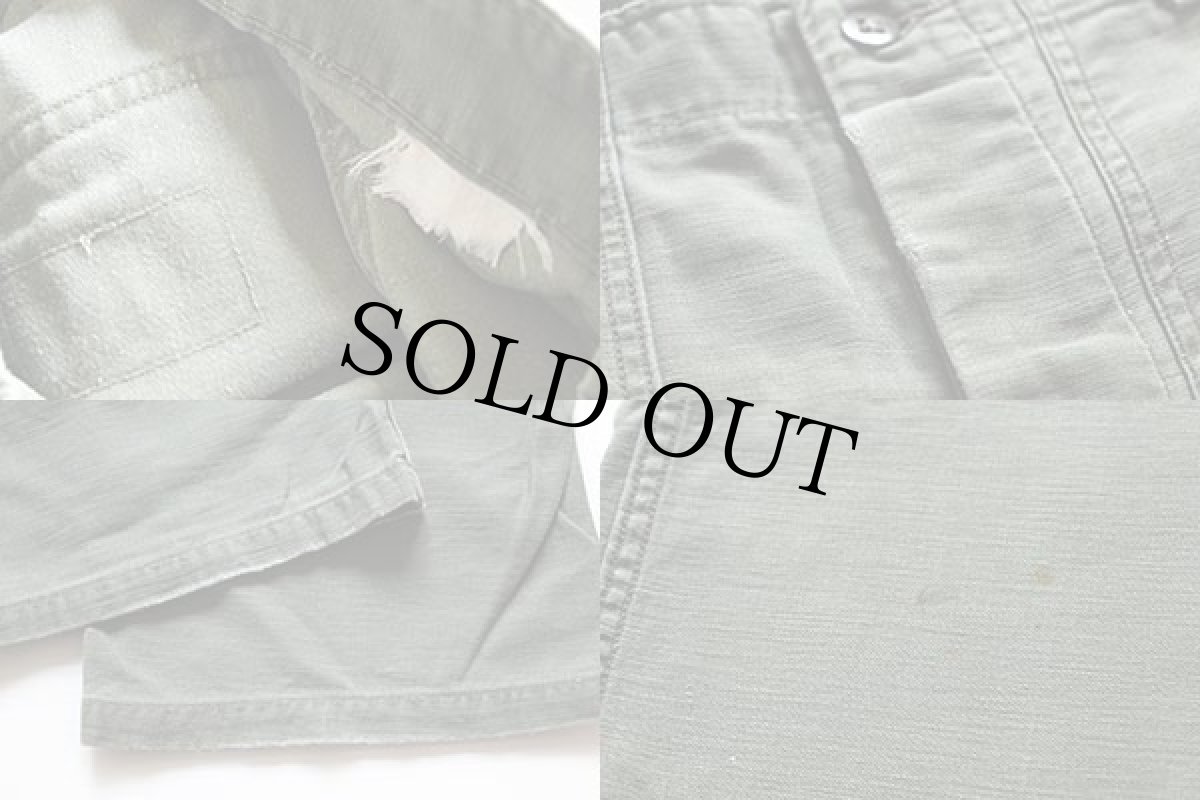 画像3: 60s 米軍 U.S.ARMY ユーティリティ ベイカーパンツ M (3)