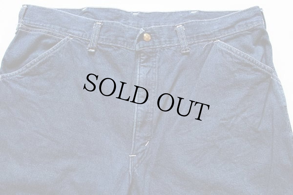 画像2: 80s USA製 carharttカーハート ライナー付き デニム ペインターパンツ w38 L30 (2)