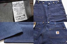 画像3: 未使用★carharttカーハート デニム ダブルニー ペインターパンツ w36 L36 (3)