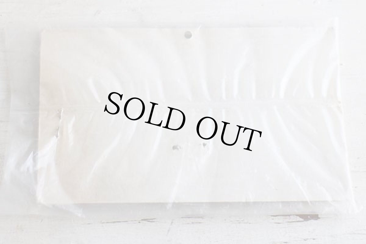 画像3: デッドストック★ビンテージ ERACO PACE SETTER チェッカーフラッグ エンブレム 黒 (3)