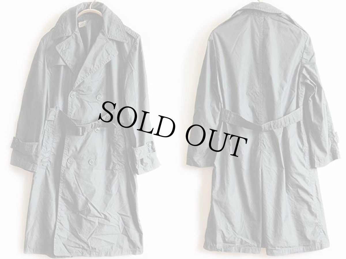 画像2: 60s 米軍 U.S.ARMY トレンチコート グリーン 36S★レインコート (2)