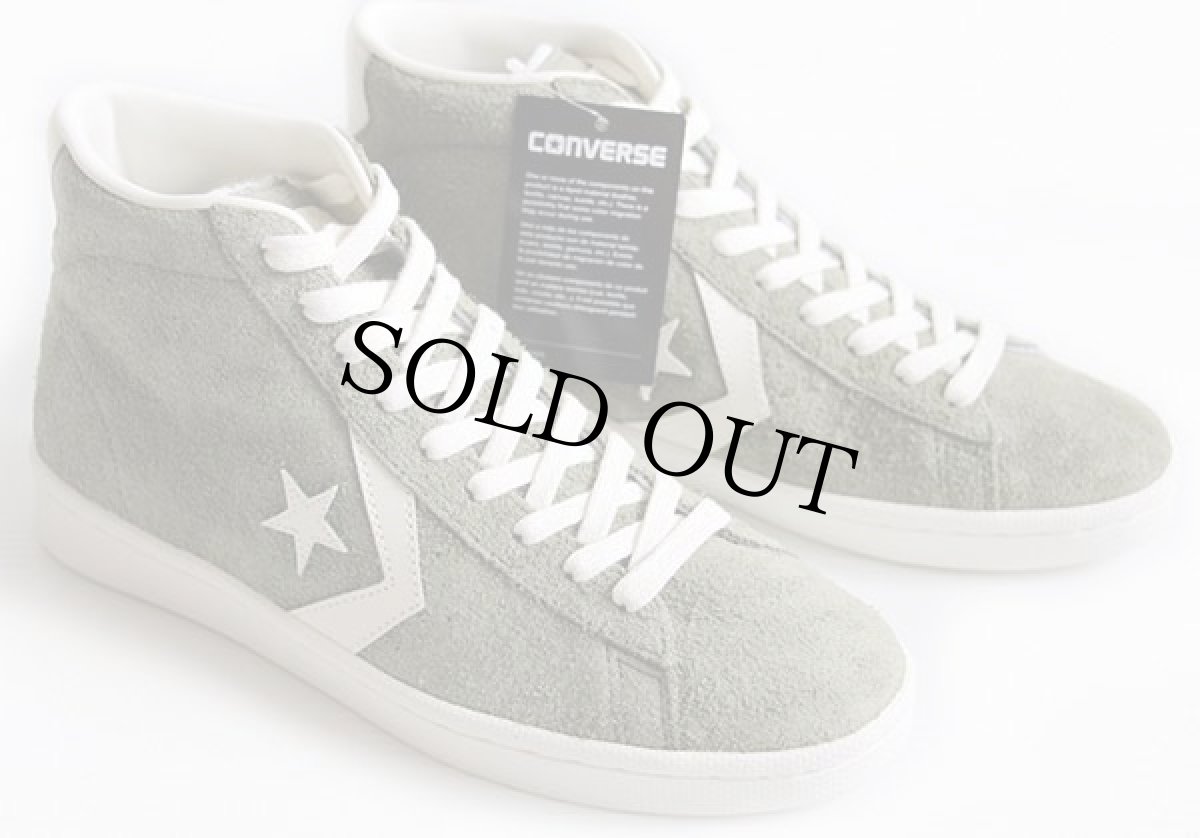 画像1: 未使用★CONVERSEコンバース PRO LEATHERプロレザー 76 MID スエード Olive 9 (1)