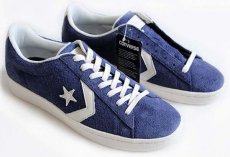 画像1: 未使用★CONVERSEコンバース PRO LEATHERプロレザー 76 OX スエード 紺 9 (1)