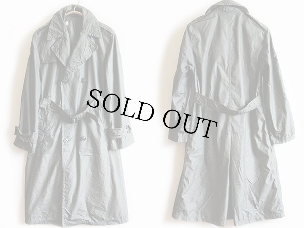 画像2: 60s 米軍 U.S.ARMY トレンチコート グリーン 38R★レインコート (2)