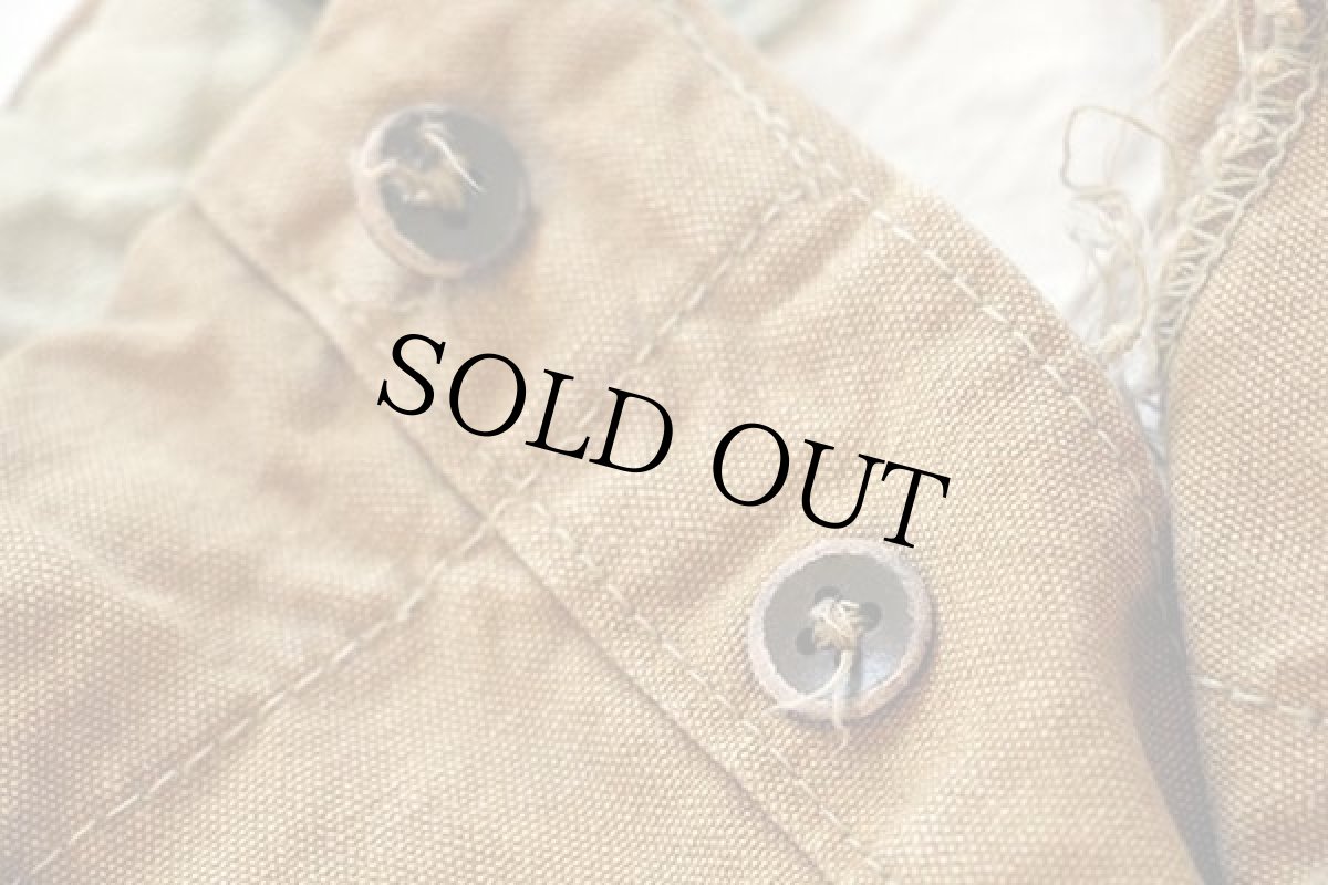 画像4: 40s UNKNOWN コットン ダブルニー ジョッパーズパンツ カーキ (4)