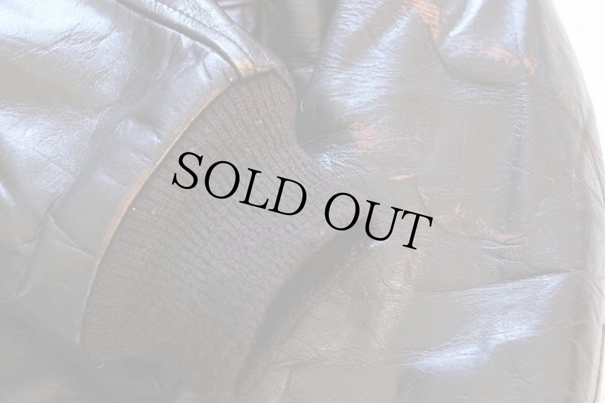 画像6: USA製 COOPERクーパー ボアライナー G-1タイプ フライト レザージャケット 焦げ茶 42 (6)