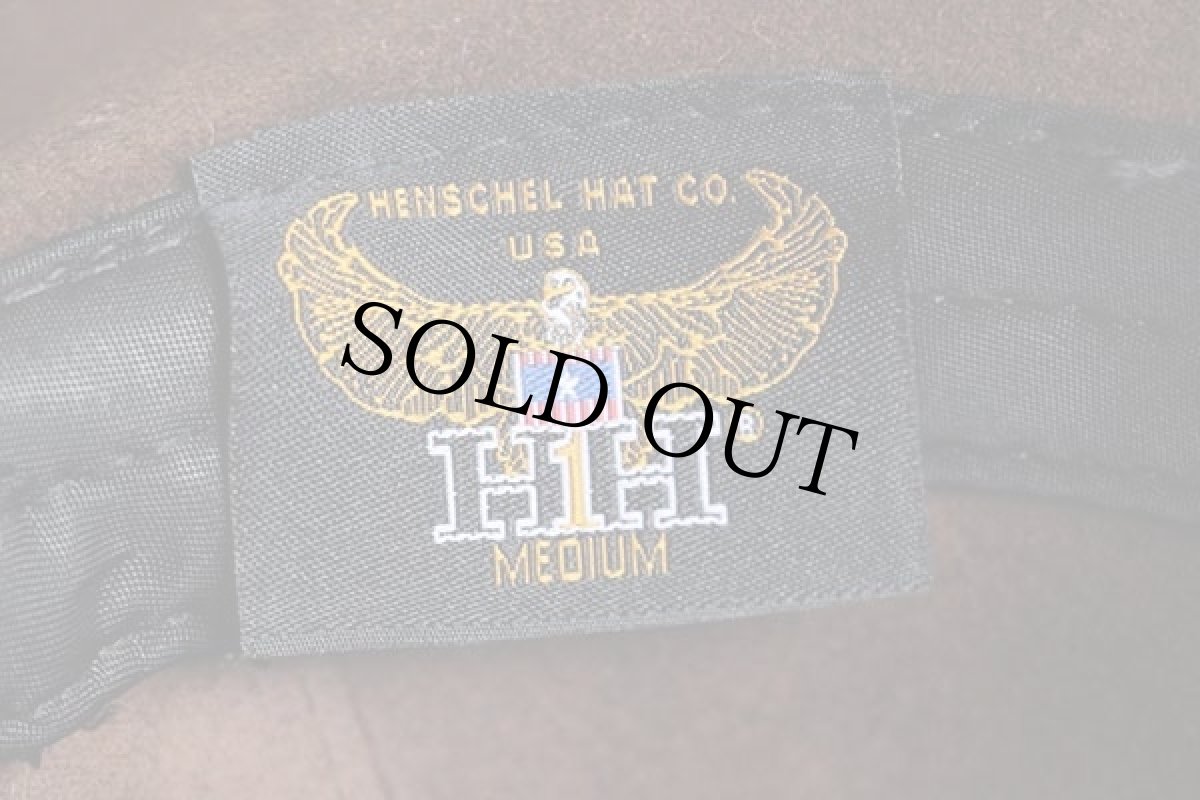 画像5: USA製 HENSCHEL HAT ヘンシェル コンチョ付き レザー カウボーイハット 焦げ茶 M★ウエスタン (5)