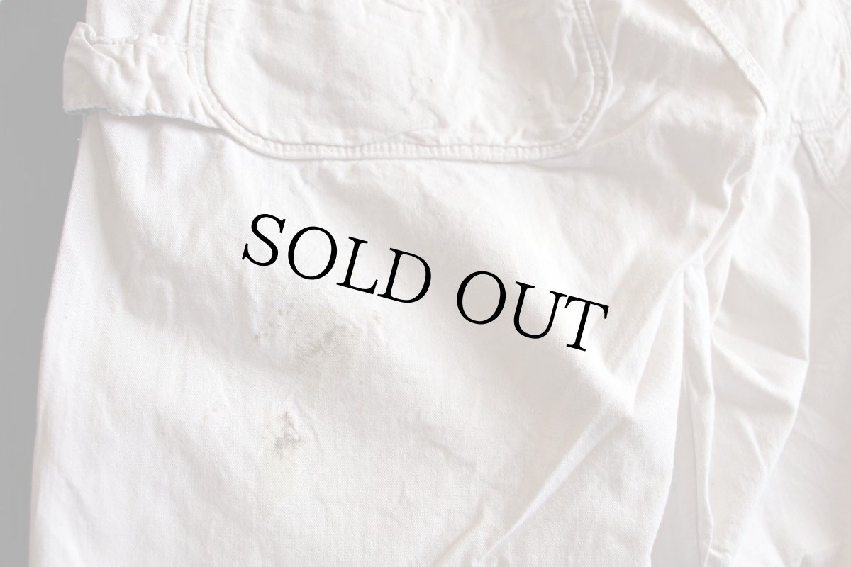 画像7: 70s POINTERポインター オールインワン 生成り★つなぎ (7)