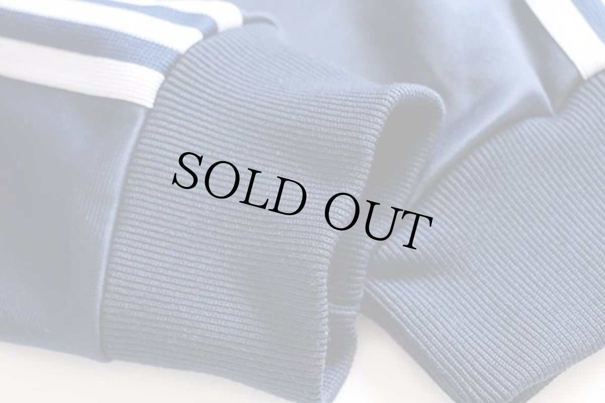 画像6: 80s USA製 adidasアディダス ジャージ 紺×白 M★トラックジャケット (6)