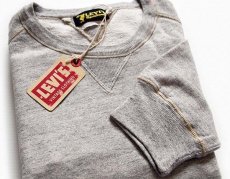 画像1: 未使用★LVC LEVI'S VINTAGE CLOTHING リーバイス 両V フリーダムスリーブ スウェット 杢グレー XL (1)