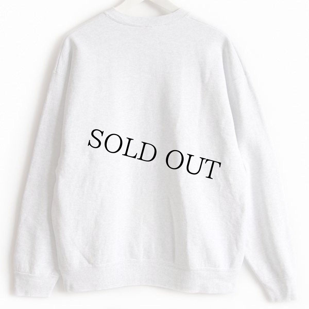 画像2: 90s USA製 Timberlandティンバーランド ロゴ スウェット 杢ライトグレー L (2)