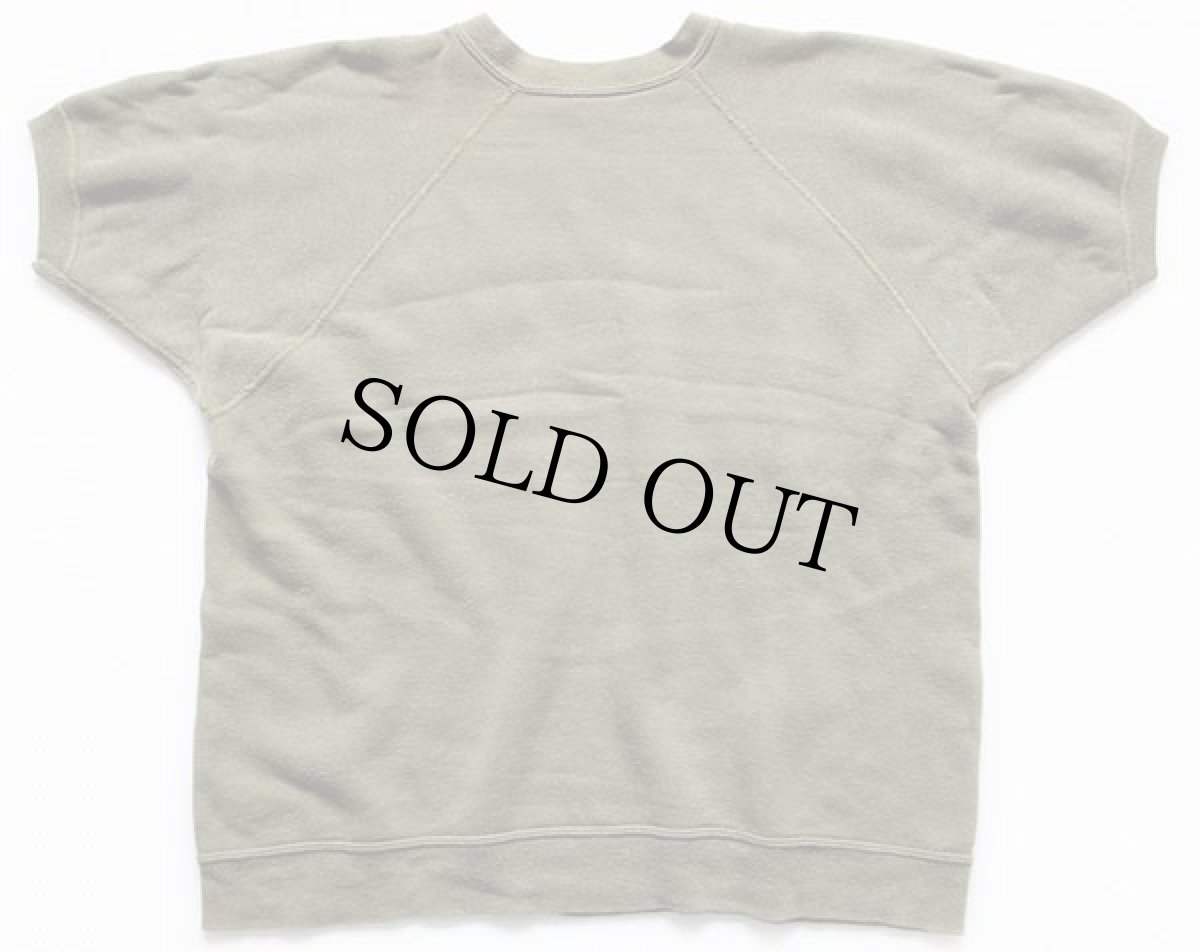 画像2: 60s AMERICAN LUTHERAN CHURCH コットン 半袖スウェット オリーブ (2)