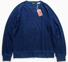 画像2: 未使用★LVC LEVI'S VINTAGE CLOTHING リーバイス 両V フリーダムスリーブ スウェット インディゴ XL (2)