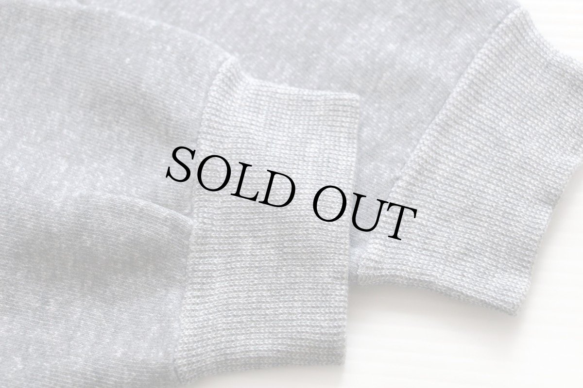 画像6: 70s ARTEX Coors 染み込みプリント スウェット 杢グレー L (6)