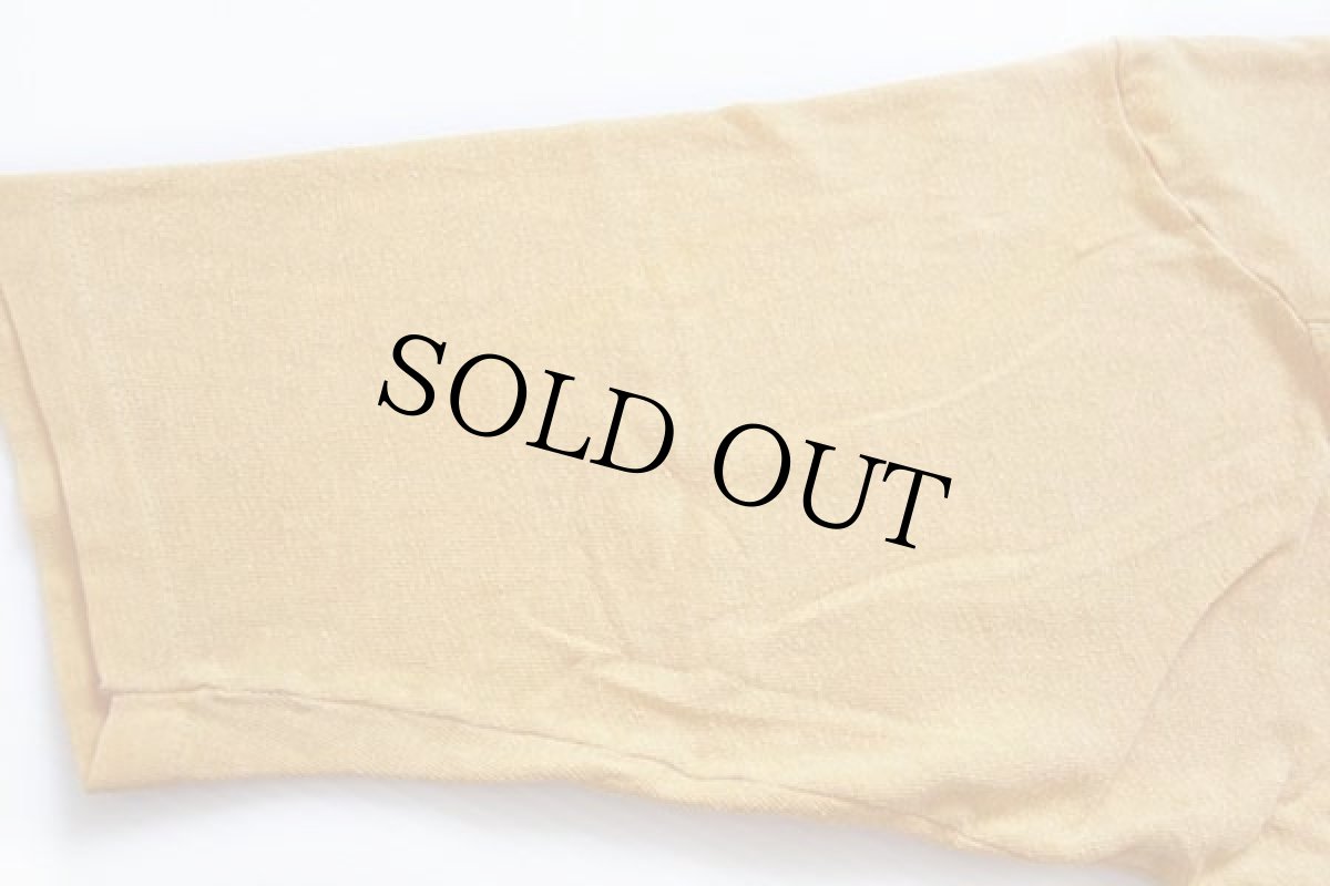 画像6: 80s USA製 Championチャンピオン MINNESOTA 85 ナンバリング コットン フットボールTシャツ 黄 L (6)