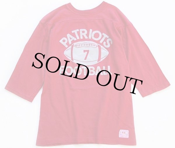 70s USA製 Championチャンピオン PATRIOTS 7 コットン