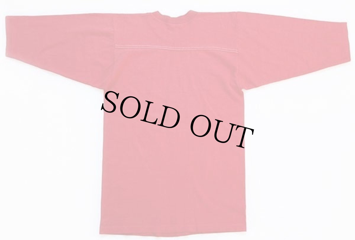 画像2: 80s USA製 Collegiate Pacific WINONA 81 ナンバリング フットボールTシャツ 赤 M (2)