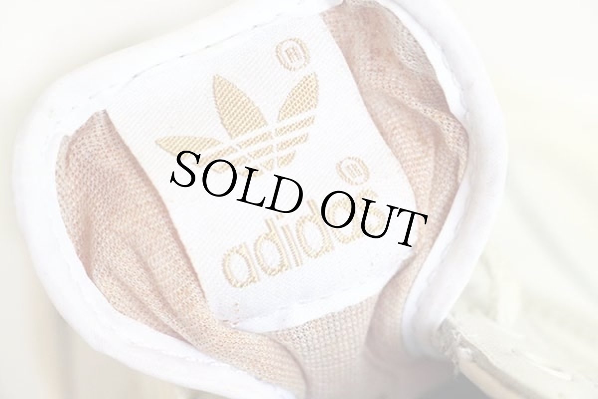 画像5: 80s フランス製 adidasアディダス CLASSIC スニーカー 白 8.5 (5)