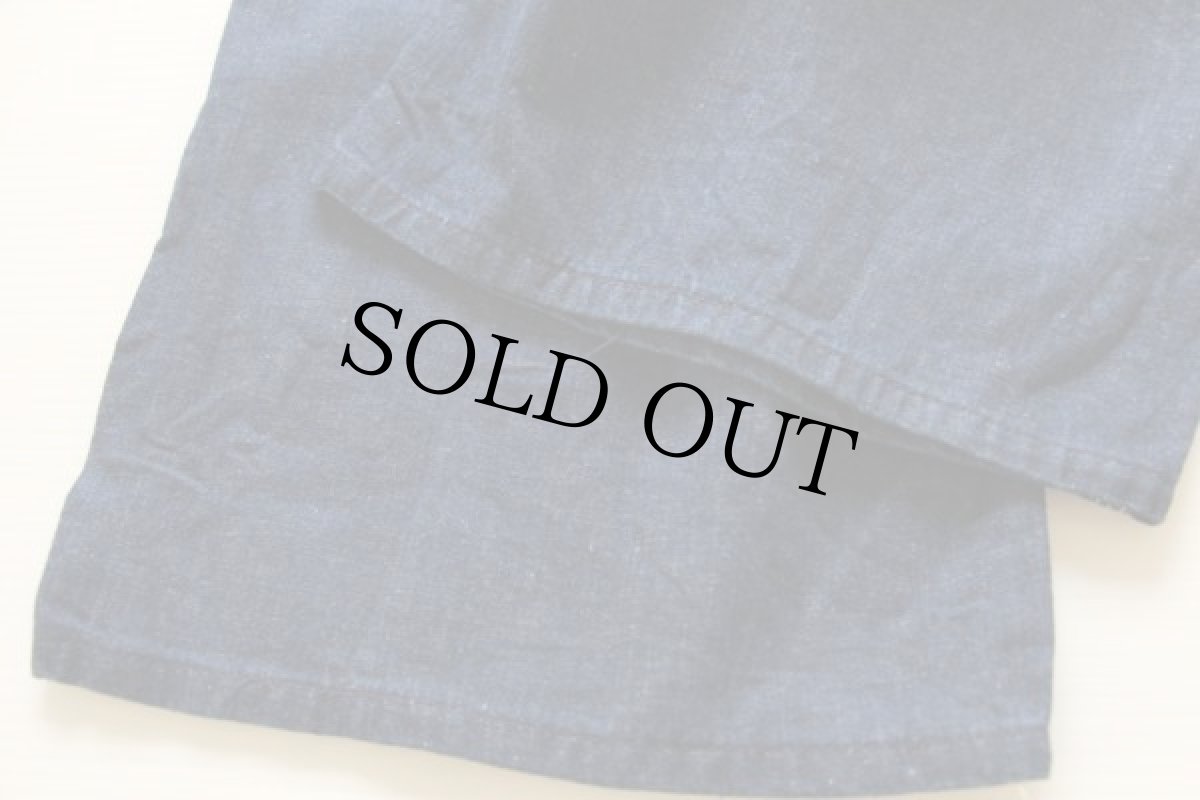 画像9: 50s UNKNOWN ローバック インディゴ デニム オーバーオール (9)