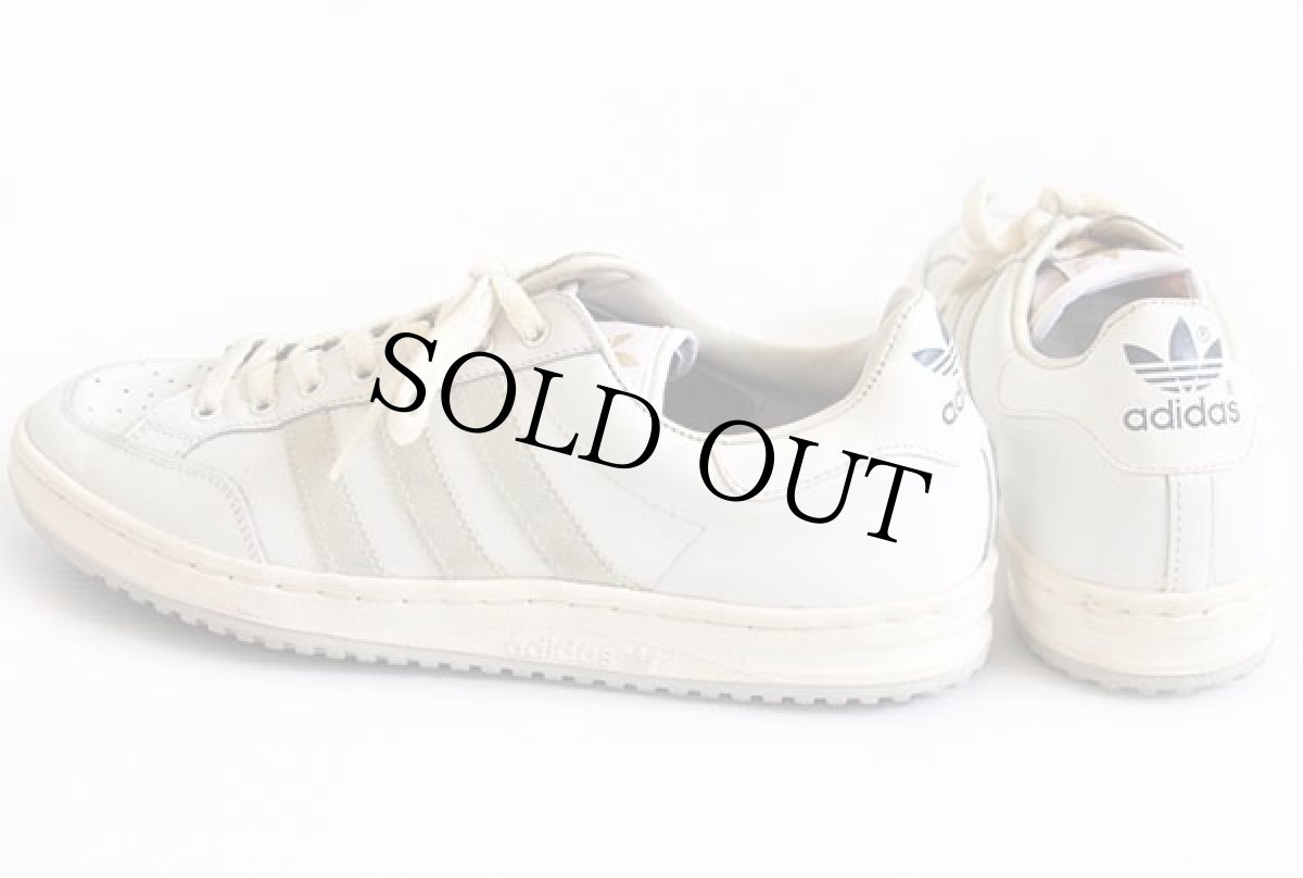 画像2: 80s フランス製 adidasアディダス CLASSIC スニーカー 白 8.5 (2)