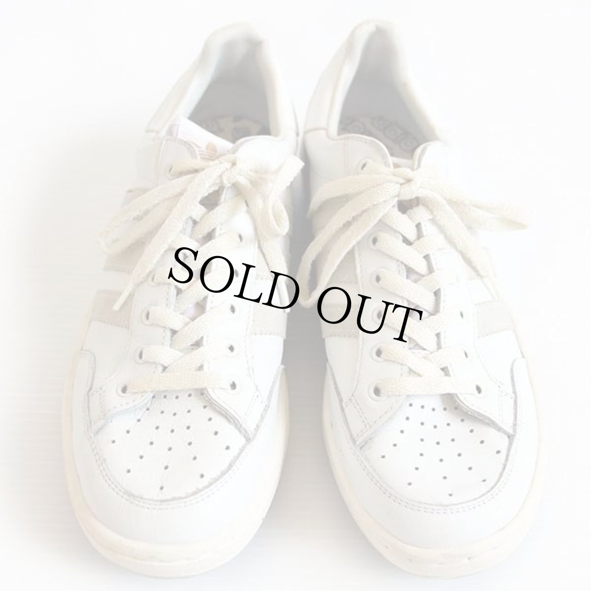 画像3: 80s フランス製 adidasアディダス CLASSIC スニーカー 白 8.5 (3)