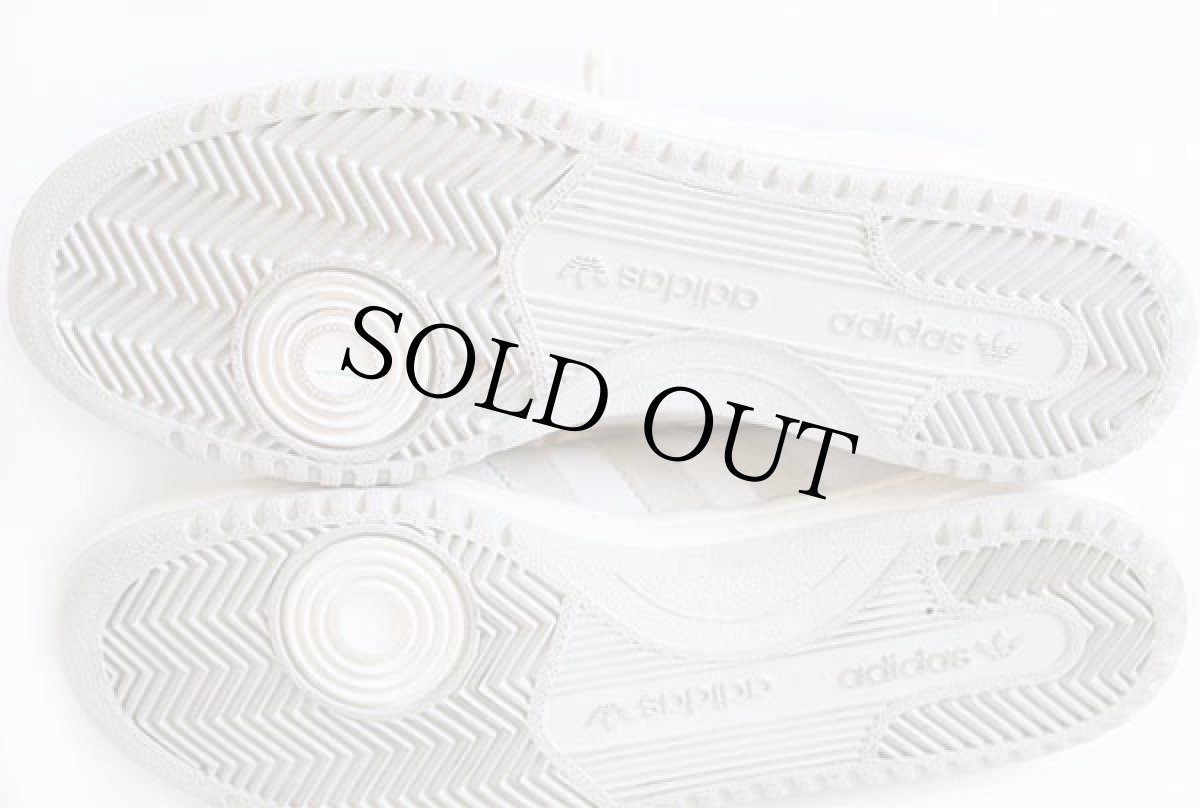 画像4: 80s フランス製 adidasアディダス CLASSIC スニーカー 白 8.5 (4)