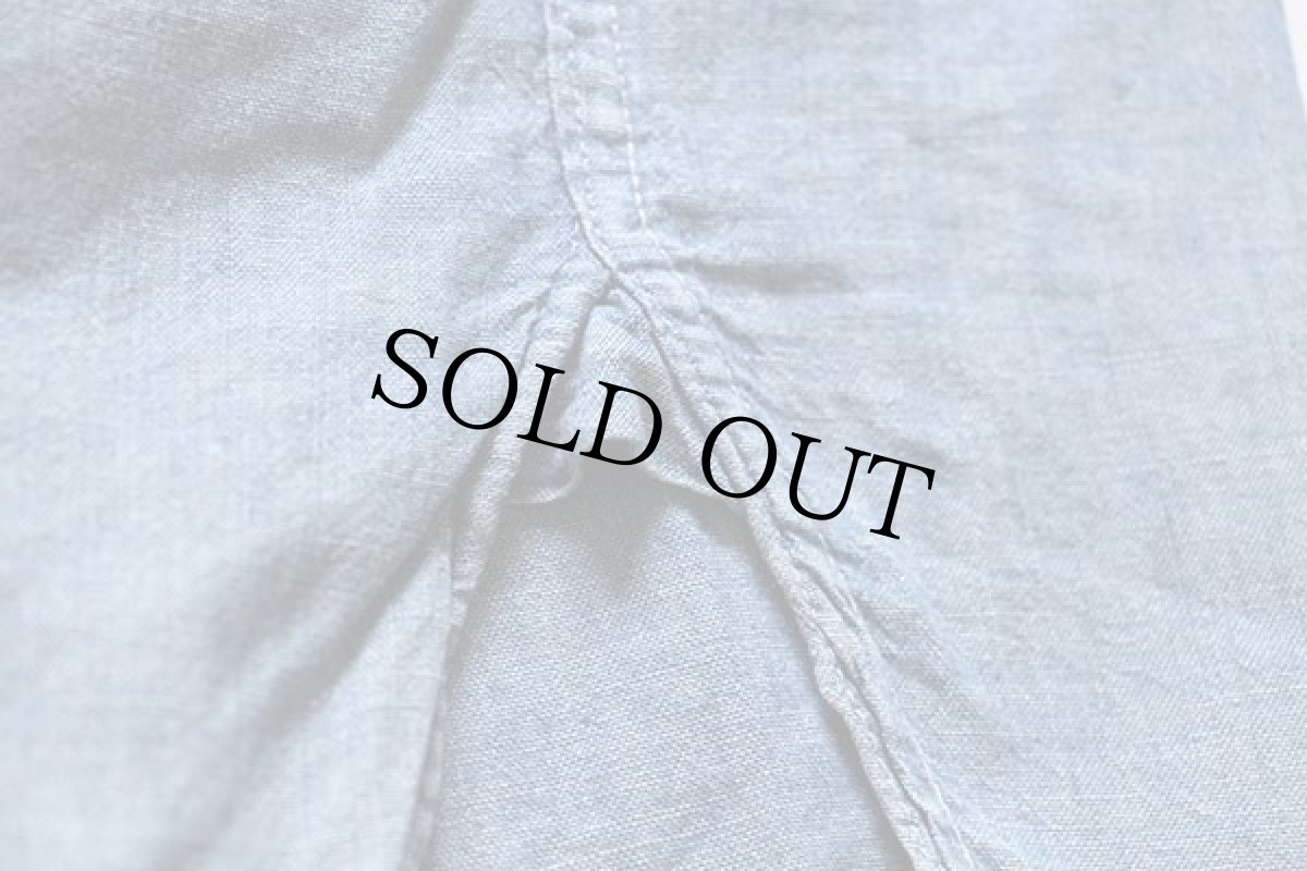 画像5: 50s BIG MIKEビッグマイク マチ付き コットン シャンブレーシャツ (5)