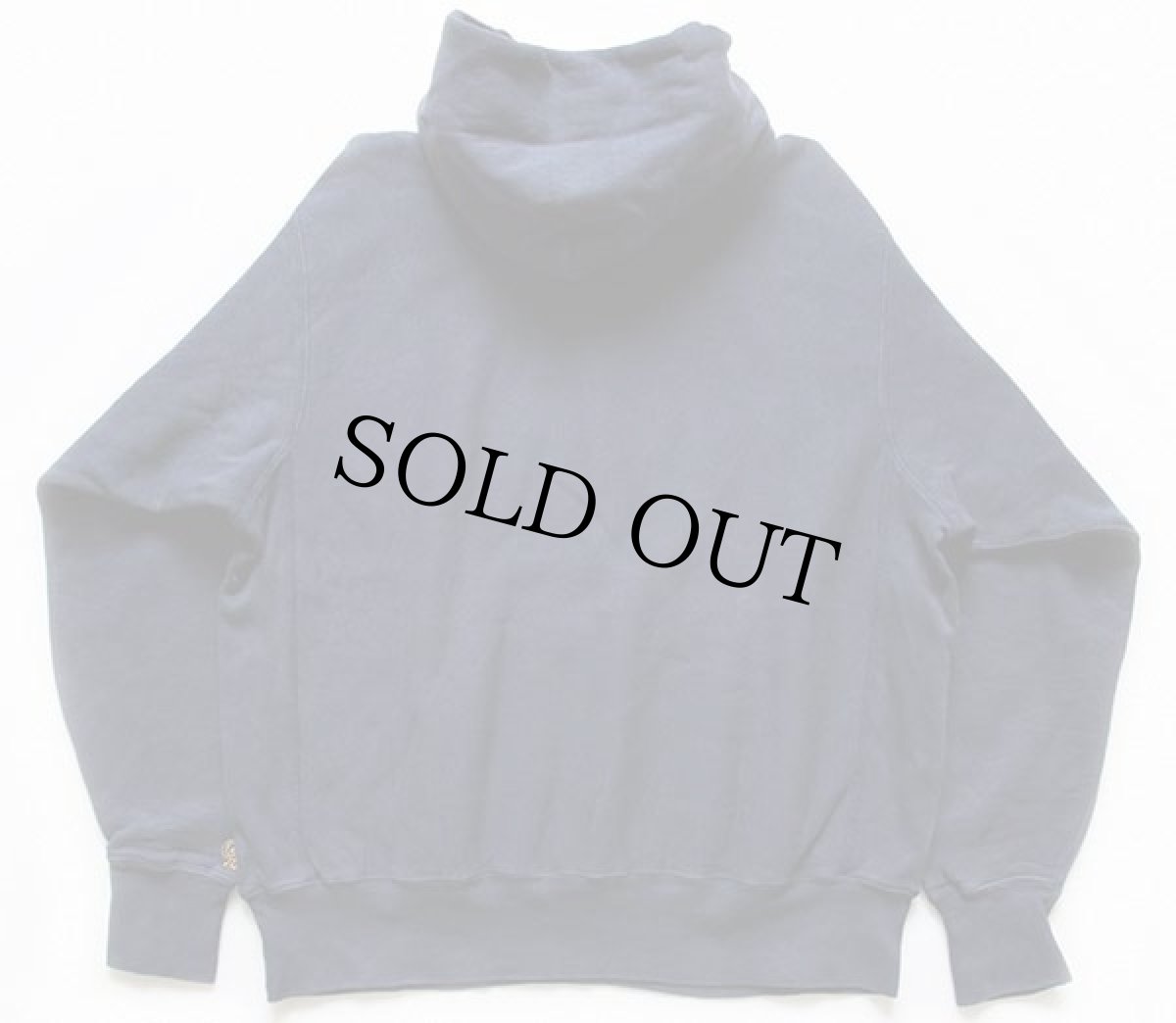 画像2: 90s USA製 The Cotton Exchange GUSTAVUS ADOLPHUS リバースウィーブ スウェットパーカー 紺 XL (2)