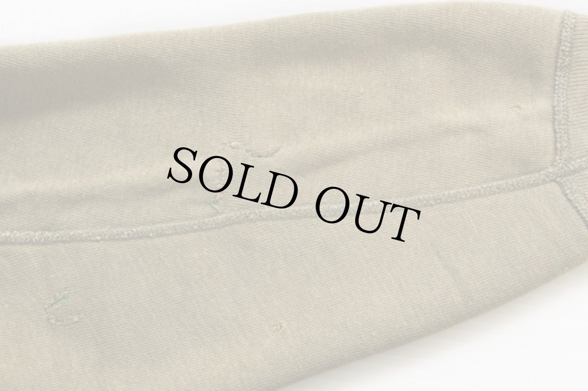 画像7: 60s MAYO SPRUCE 無地 コットン スウェットパーカー オリーブ フェード L (7)