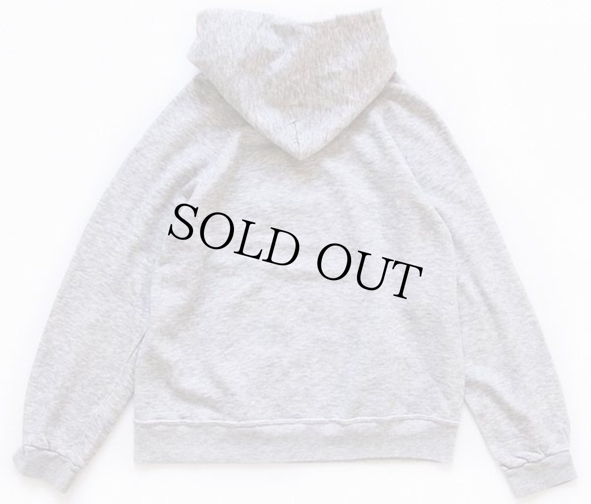 画像2: 80s USA製 BASSETT-WALKER EAU CLAIRE LAKES スウェットパーカー 杢グレー L (2)