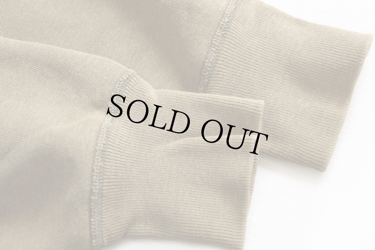 画像6: 60s MAYO SPRUCE 無地 コットン スウェットパーカー オリーブ フェード L (6)