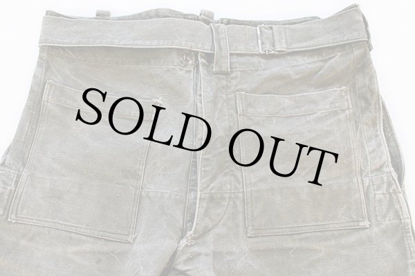 40s フランス軍 モーターサイクル オーバーパンツ ボロ W38