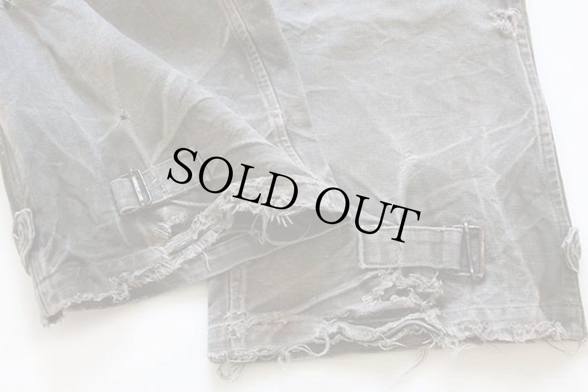 画像9: 40s フランス軍 モーターサイクル オーバーパンツ ボロ W38 (9)