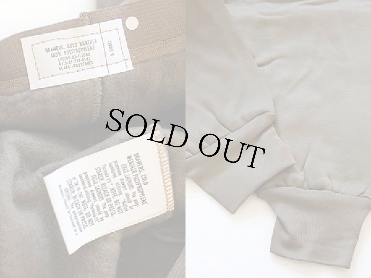 画像3: デッドストック★00s 米軍 ドロワーズ インナーパンツ コヨーテブラウン XS (3)