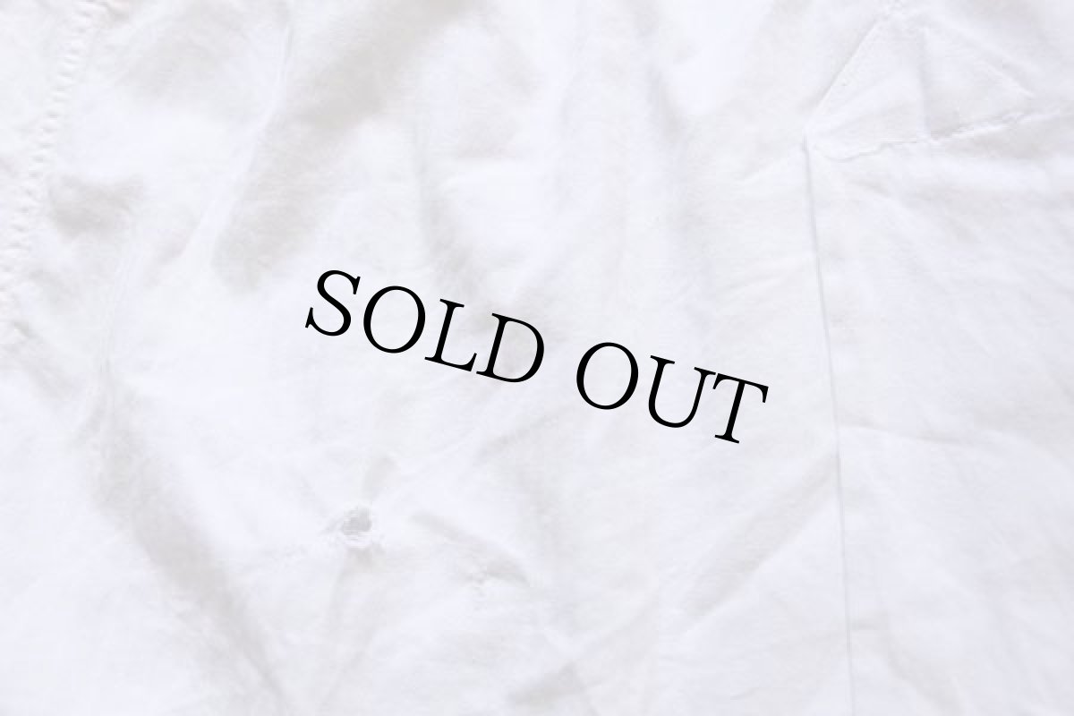 画像8: 50s MARKS & SONS HBT ヘリンボーンツイル コート 白 36 (8)