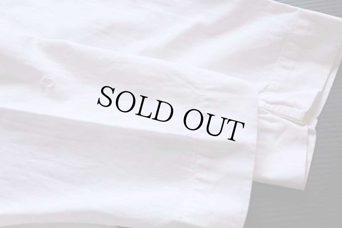 画像6: 50s MARKS & SONS HBT ヘリンボーンツイル コート 白 36 (6)