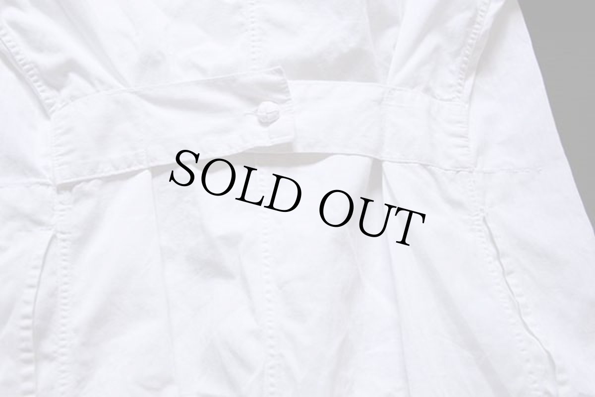 画像5: 50s MARKS & SONS HBT ヘリンボーンツイル コート 白 36 (5)